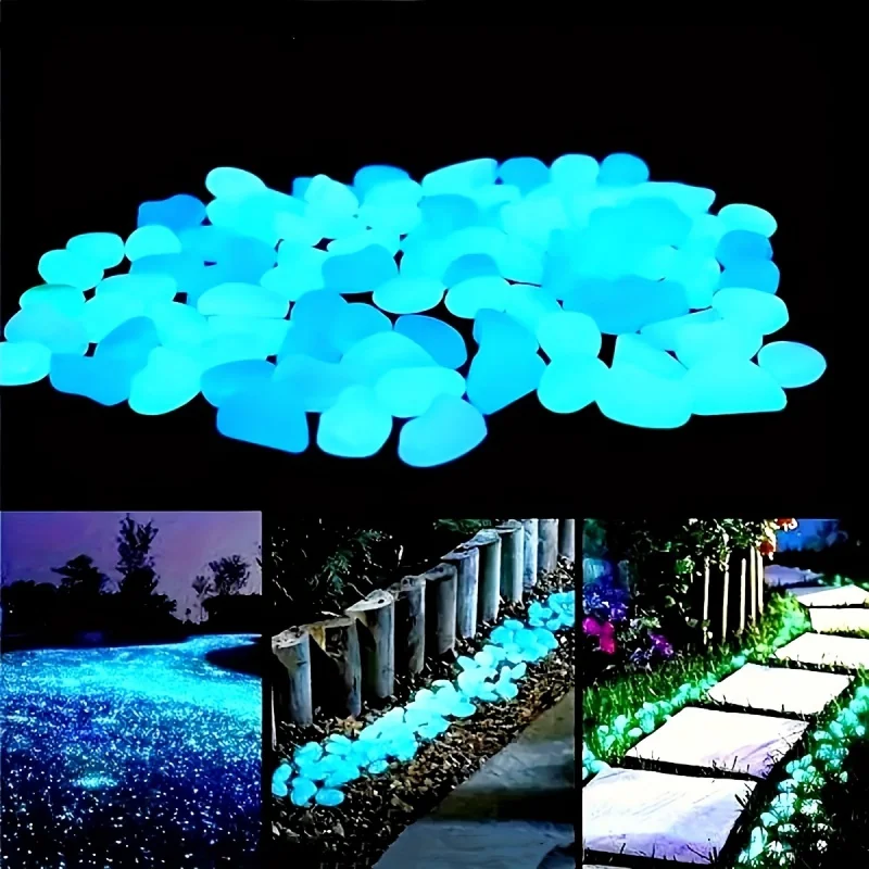 Aquarium Light - Świecące Kamienie Ozdobne Lampki Nocne do