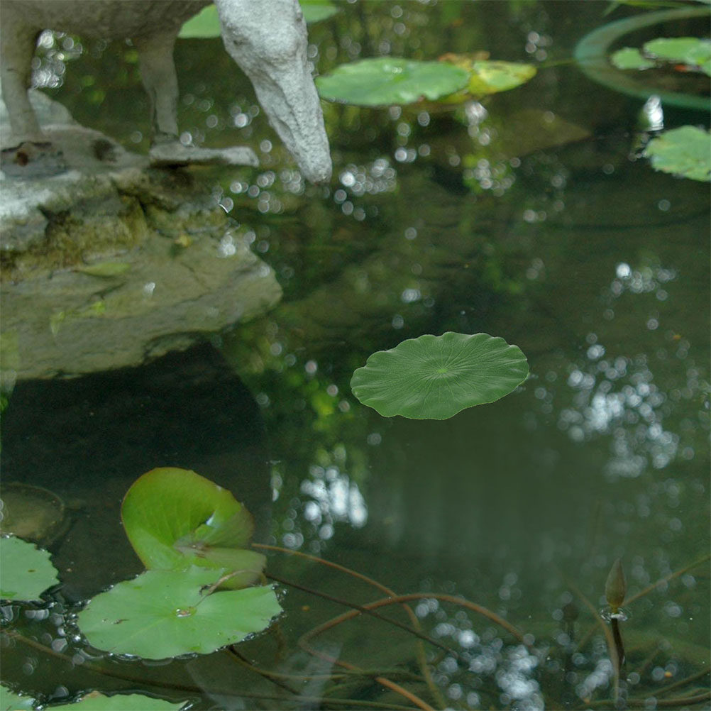 Sztuczne liście lilii, 15 sztu – Aquarium Decor recenzja i cena
