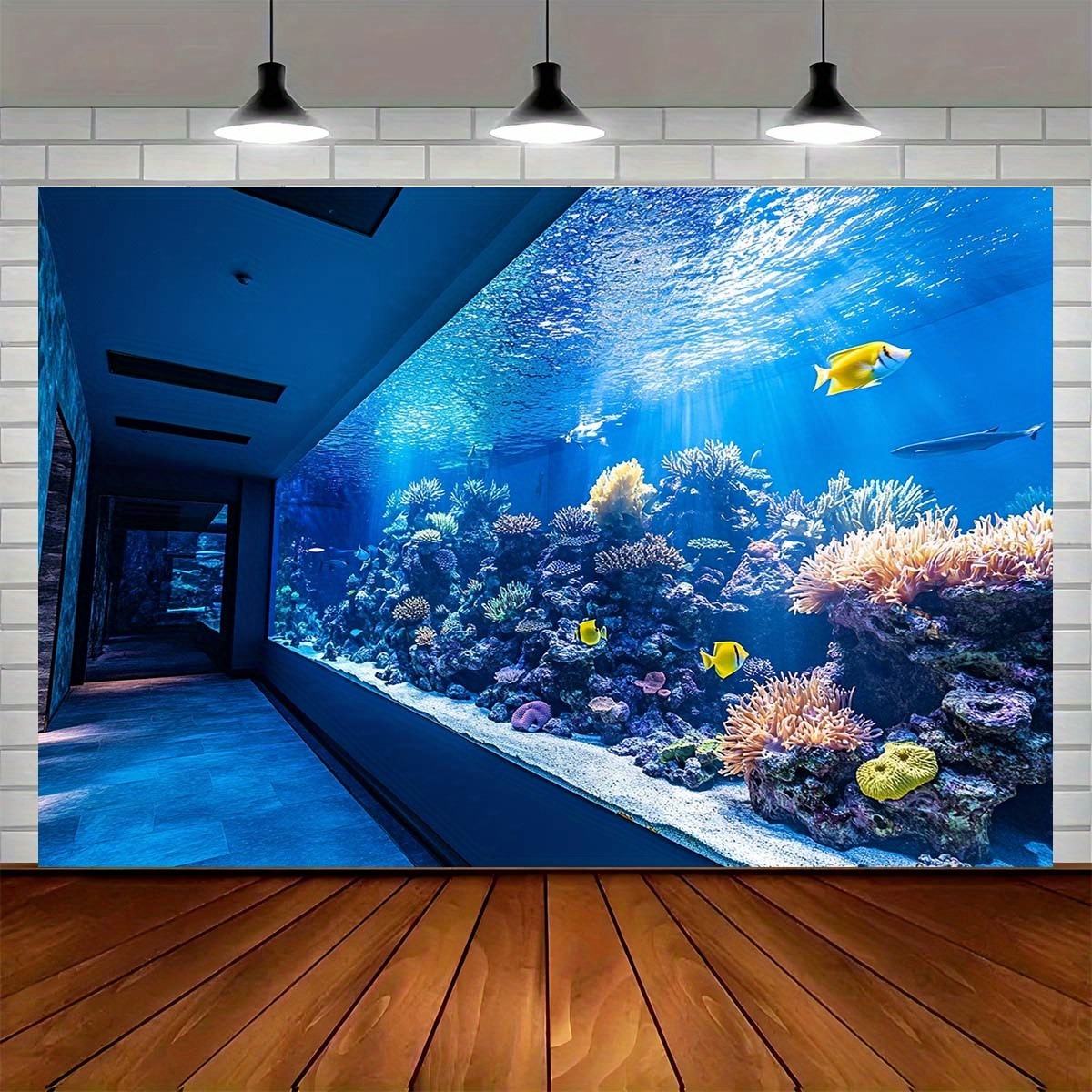 Żywa gobelina z motywem akwari – Fish Aquarium Home recenzja i cena