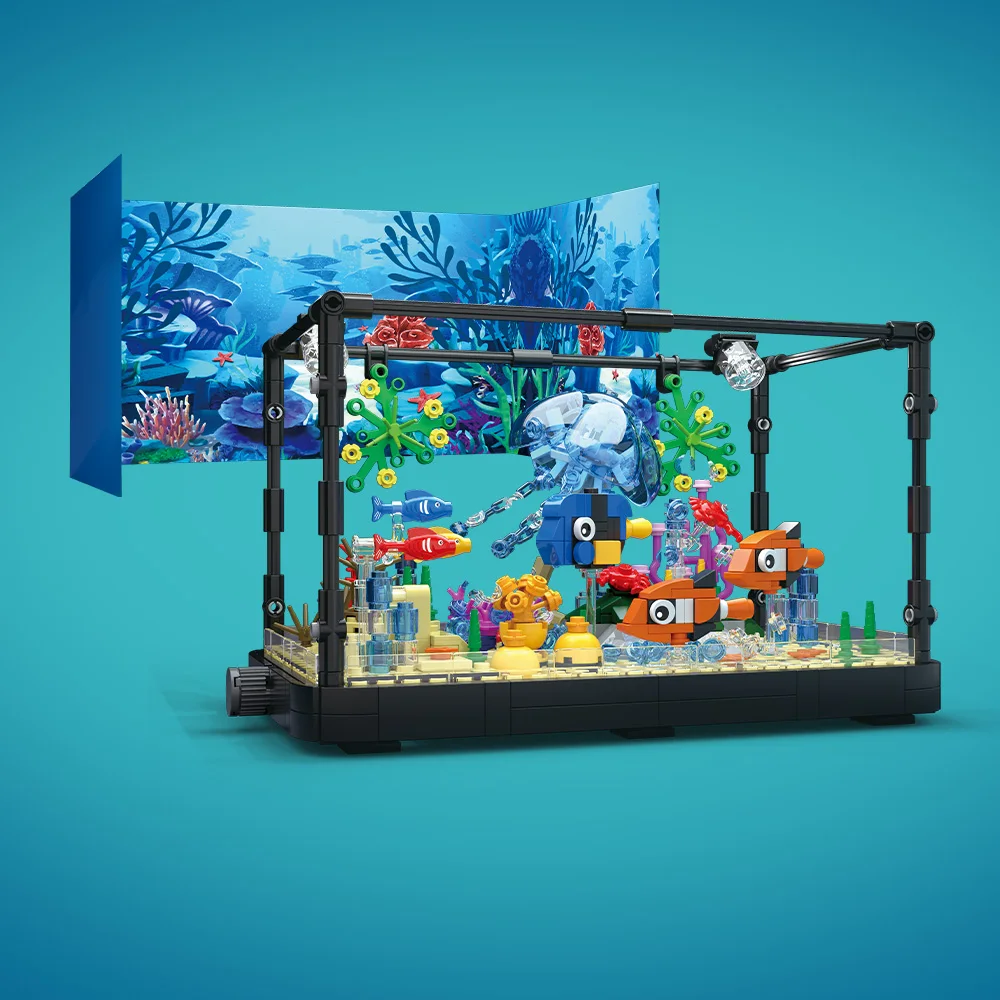 Zestaw klocków do budowy akwar – Aquarium Light recenzja i cena