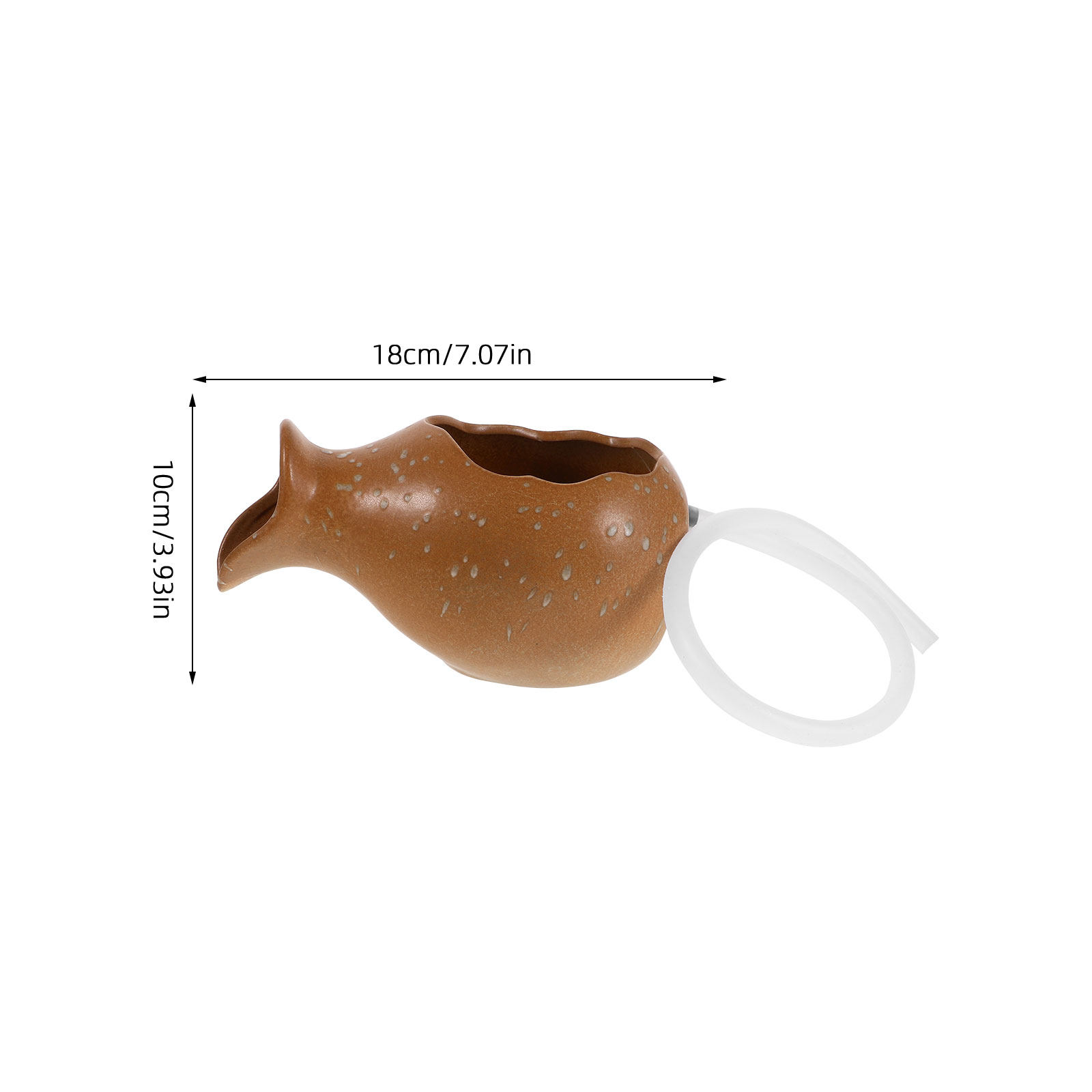 Ceramiczny dzbanek z fontanną  – Aquarium Decor recenzja i cena